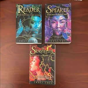 Traci Chee - The Reader The Speaker The Storyteller trilogy paperbacks NM YA